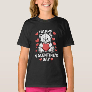 Camiseta Urso do Dia dos Namorados feliz vday 