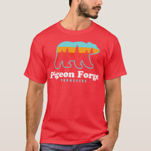 Camiseta Urso do Enfumaçado do Excelente Pigeon Forge Tenne