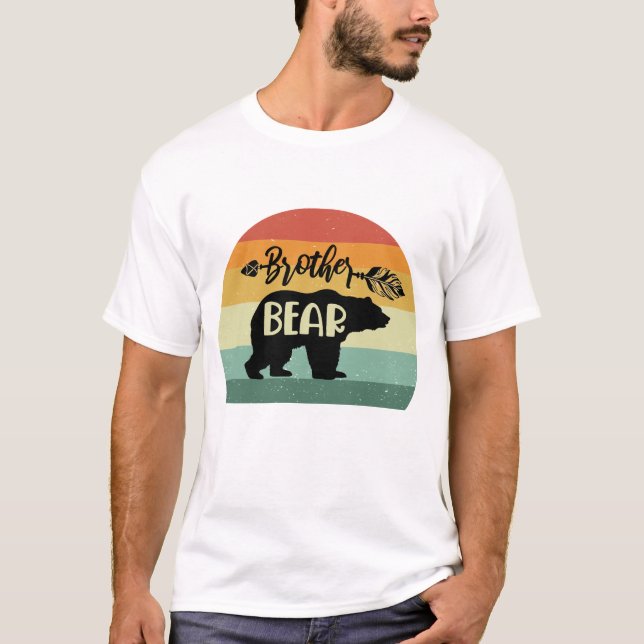 Camiseta Urso do Irmão Sunset Retro (Frente)