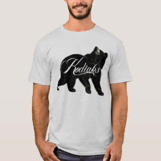 Camiseta Urso do logotipo dos Kodiaks