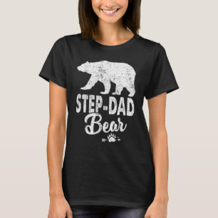 Camiseta Urso do Pai da Etapa do Mens