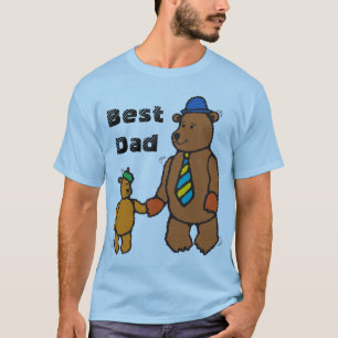 Camiseta Urso do pai e da criança