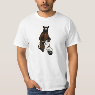 Camiseta Urso do patinete