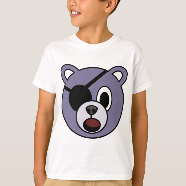 Camiseta Urso do pirata (Frente)