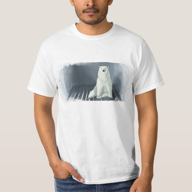 Camiseta Urso do refrigerador (Frente)