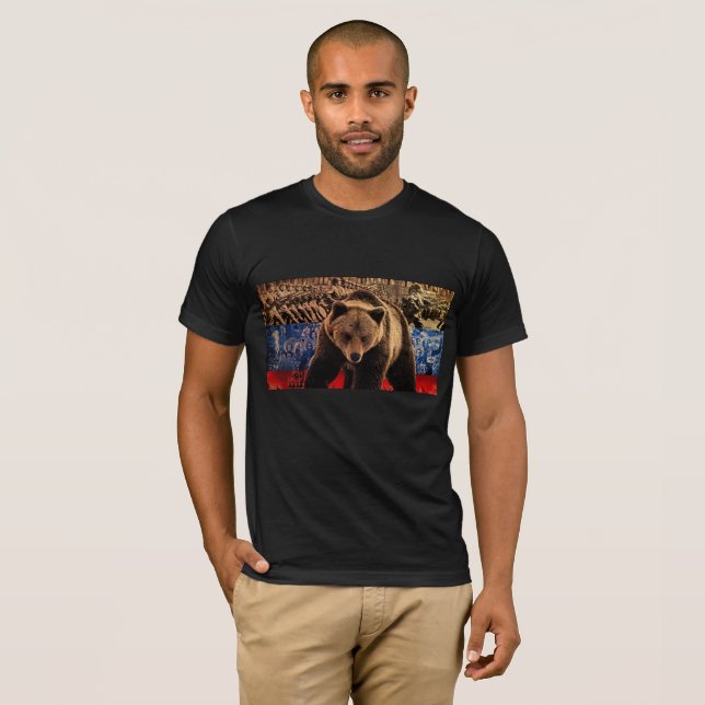 Camiseta Urso do russo (Frente Completa)