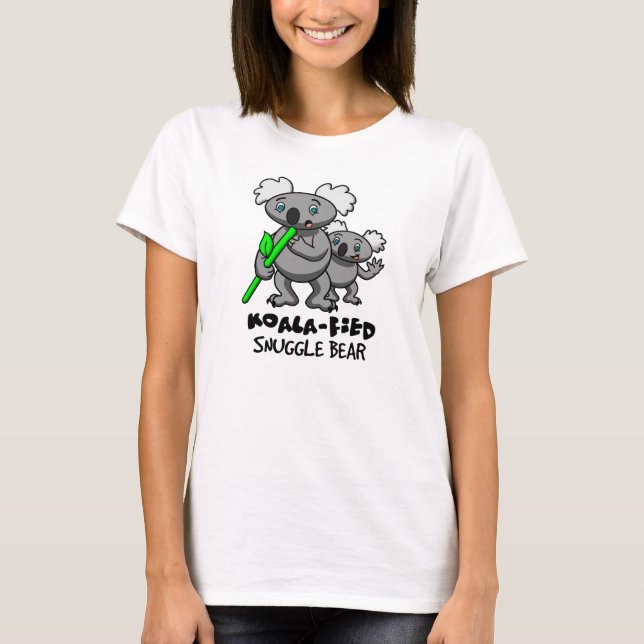 Camiseta Urso do Snuggle do koala-fied (Frente)