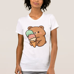 Camiseta Urso do sorvete