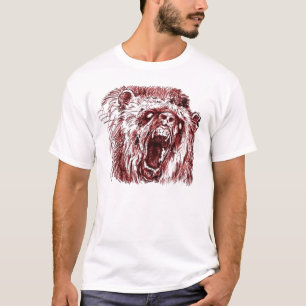 Camiseta Urso do zombi!