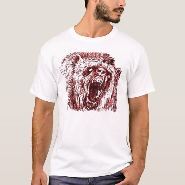 Camiseta Urso do zombi! (Frente)