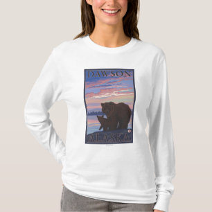 Camiseta Urso e Cub - Dawson, Alaska