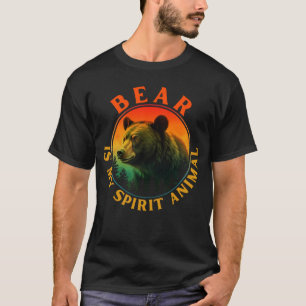 Camiseta Urso é meu animal espiritual