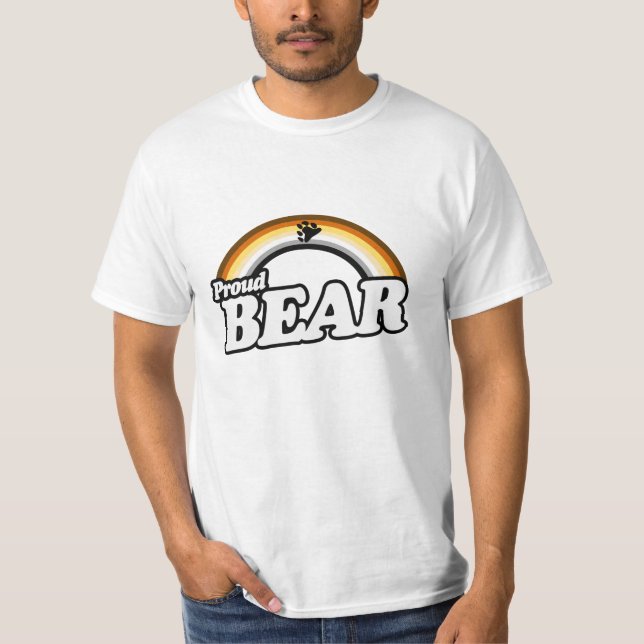 Camiseta Urso e Orgulhoso (Frente)