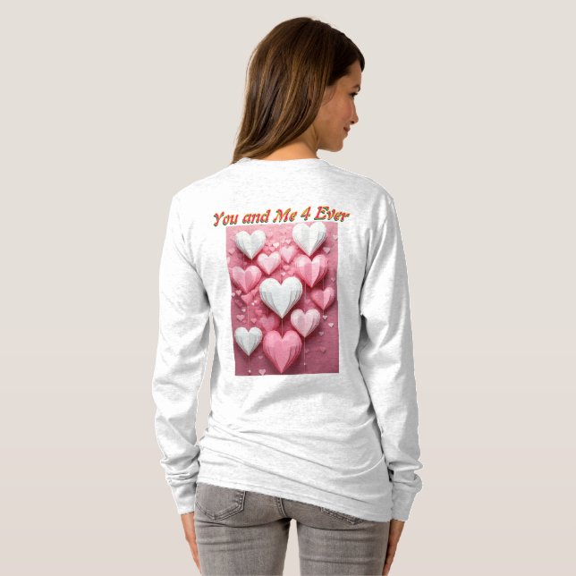 Camiseta Urso e Pinguim (Parte Traseira Completa)