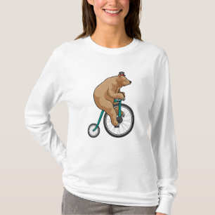 Camiseta Urso em Circo com Bicicleta