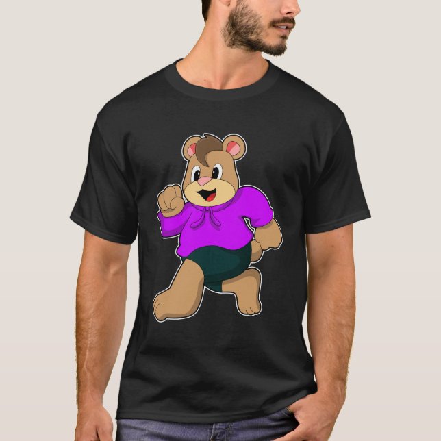 Camiseta Urso em Corrente (Frente)