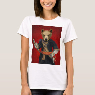 Camiseta Urso em Robôs Azuis 3