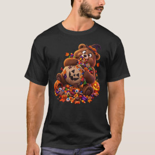 Camiseta Urso engraçado de Halloween