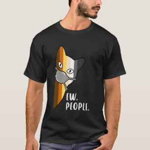Camiseta Urso Engraçado Orgulho Gato Eca Máscara de Pessoas