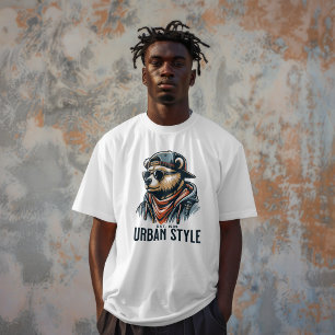 Camiseta Urso Estilo Urbano – Streetwear
