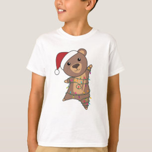 Camiseta Urso Feliz Natal Ursos de Inverno