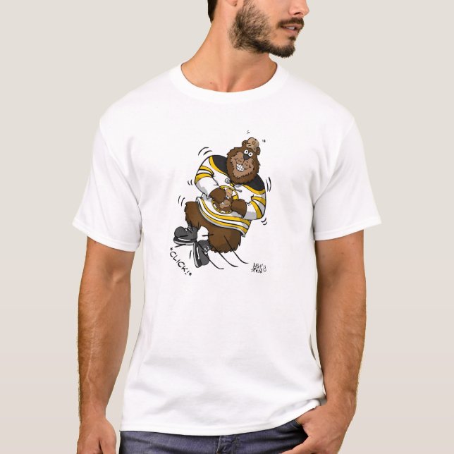 Camiseta Urso feliz - t-shirt (Frente)