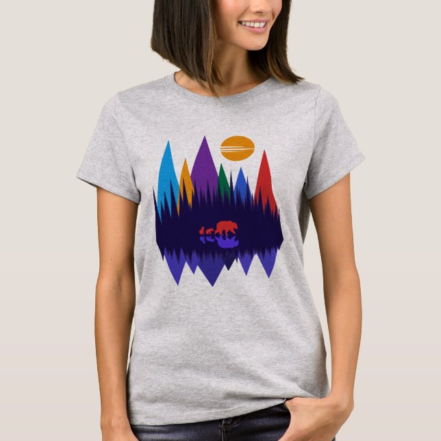 Camiseta Urso & Filhotes #4 (Frente)