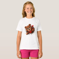 Urso Fofo Inovador – Frente e Verso Engraçados