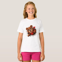 Urso Fofo Inovador – Frente e Verso Engraçados