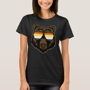 Camiseta Urso gay com Óculos Solares Orgulho Lgbt Mês 1