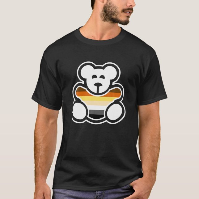 Camiseta Urso Gay do Urso do Urso do Carneiro do Mens Bearc (Frente)