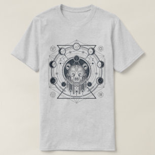 Camiseta Urso Geométrico Sagrado
