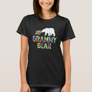 Camiseta Urso Grammy de Conscientização do Autismo Suporte