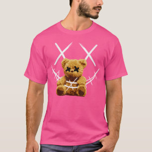 Camiseta Urso Grande E Bonito Com Sorriso De Cabos-Canos