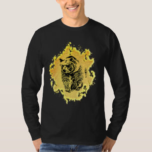 Camiseta Urso Grizzlies Motif Predator Bears Floresta