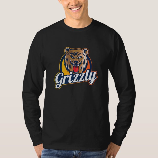 Camiseta Urso Grizzly (Frente)