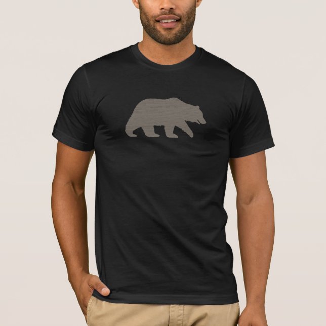 Camiseta Urso Grizzly (Frente)
