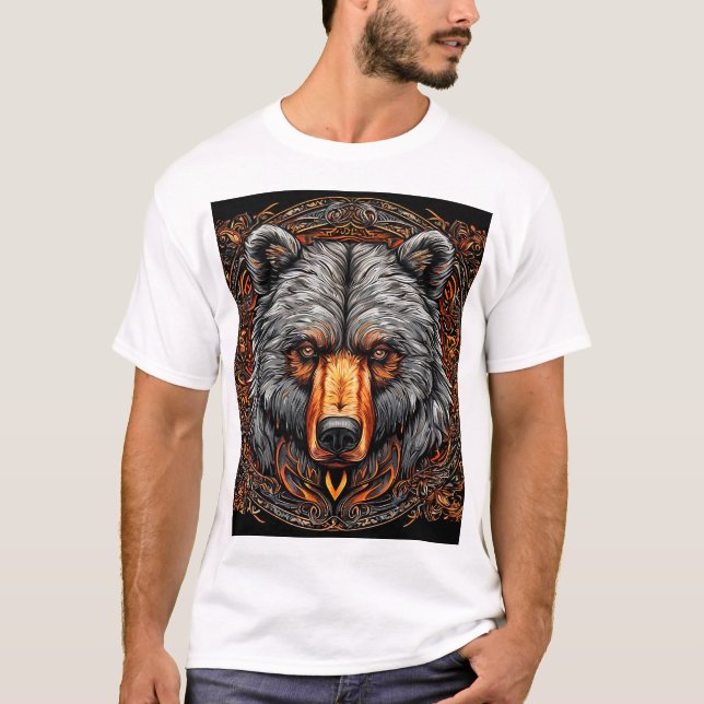 Camiseta Urso Grizzly (Frente)