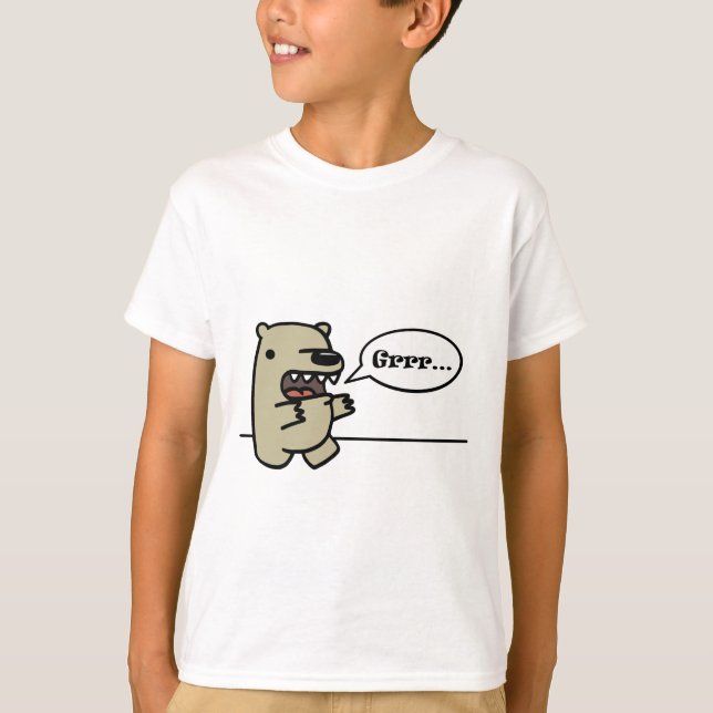 Camiseta Urso Grizzly (Frente)