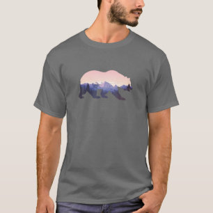 Camiseta Urso Grizzly Montes Design