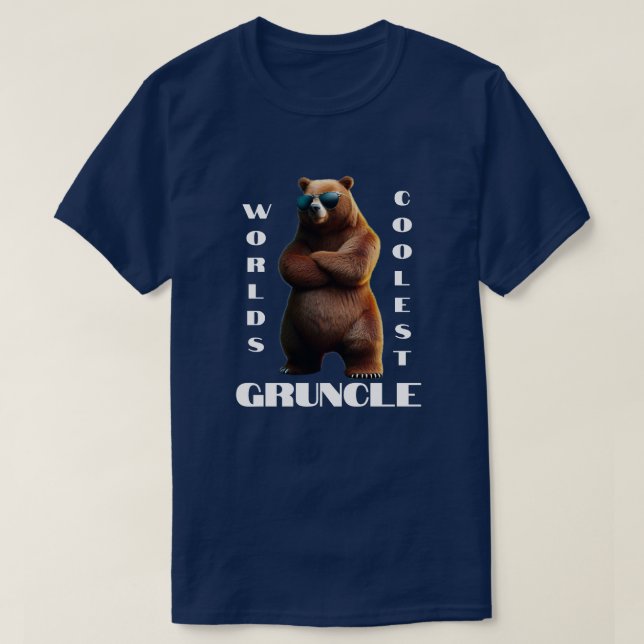 Camiseta Urso Grtio Mais Legal Do Mundo (Frente do Design)