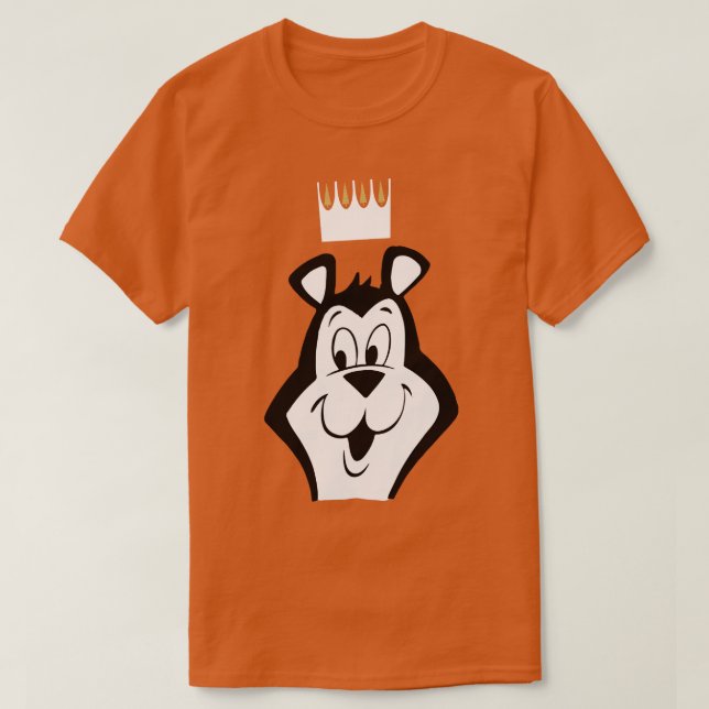Camiseta Urso Hamms com Coroa Branca (Frente do Design)