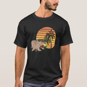 Camiseta Urso Hídrico Retroativo Vintage Microbi Sunset