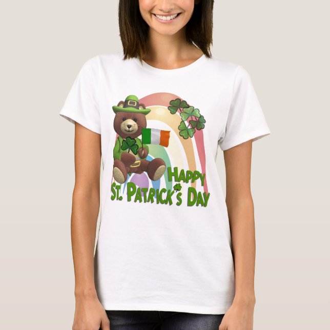 Camiseta Urso irlandês muito bonito com design #2 da (Frente)
