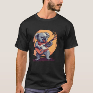 Camiseta Urso Koala Musical para um Traje de Declaração Mel