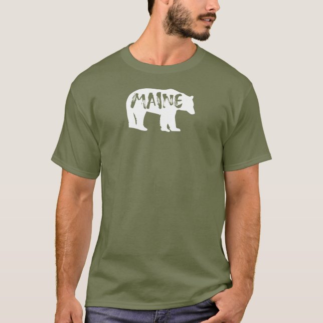 Camiseta Urso Maine (Frente)