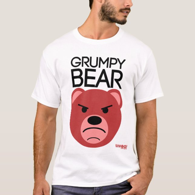 Camiseta Urso mal-humorado - edição 2 (Frente)