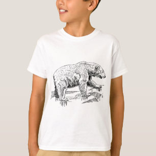 Camiseta Urso Marrom Grande