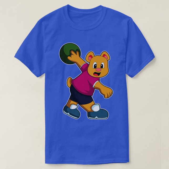 Camiseta Urso na Boliche 1 (Frente do Design)