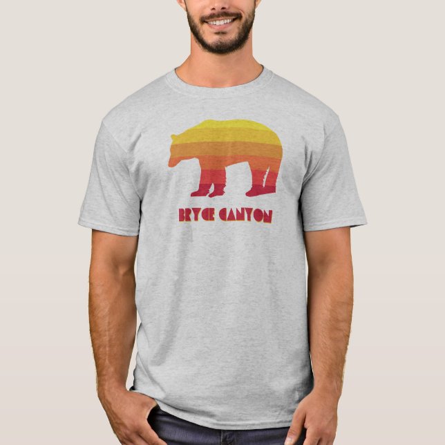 Camiseta Urso Nacional do Parque Bryce Canyon (Frente)